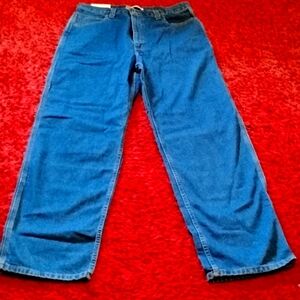 Falls Creek carpenter blue jeans.